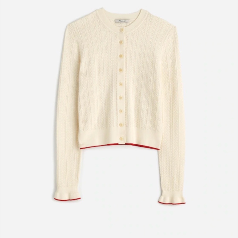 Madewell- The Signature Open-Knit Cardigan